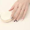 The new 24-piece short nail pink graffiti wearable nail is a bestseller both at home and abroad, featuring a high-end look Application Scenario